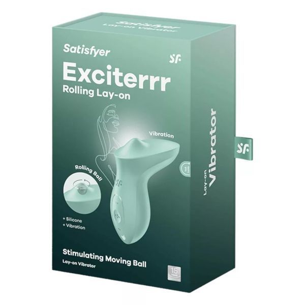 Вібратор для клітора Satisfyer Exciterrr (м'ятний) 47610_EU фото