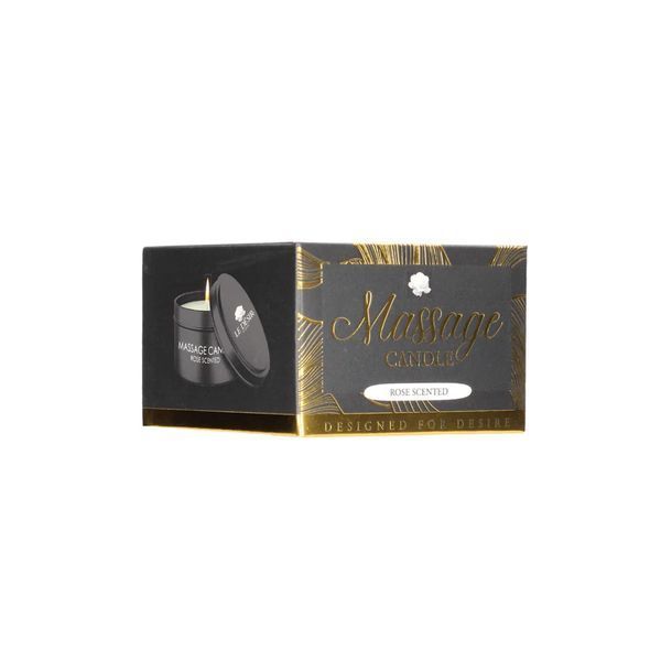Массажная свеча Le Desir Erotic Massage Candle Rose Scented, 100 г 222258 фото