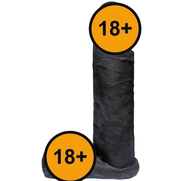 Фалоімітатор Doc Johnson Vac-U-Lock CodeBlack UR3 Dong 8 Inch, 20.5 см (чорний) 133820 фото