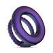 Эрекционное кольцо Hueman Jupiter Vibrating Cock and Ball Ring, 3.2 см (фиолетовый) 97886 фото 2