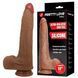 Фаллоимитатор Pretty Love Adley 11", 28 см (коричневый) 123004 фото 6