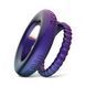 Эрекционное кольцо Hueman Jupiter Vibrating Cock and Ball Ring, 3.2 см (фиолетовый) 97886 фото 6
