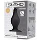 Анальна пробка SilexD Model 2 size L, 10.2 см (чорний) 22868 фото 3