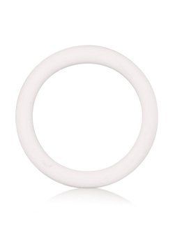 Эрекционное кольцо Calexotics Rubber Ring Medium, 5 см (белый) 223014 фото