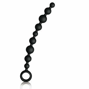 Анальний ланцюжок Joyballs Anal Wave Long, 29.8 см (чорний) 83940 фото