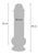 Фалоімітатор Deluxe Dual Density Thick, 28 см (тілесний) 133884 фото