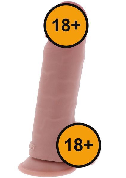 Фалоімітатор Deluxe Dual Density Thick, 28 см (тілесний) 133884 фото