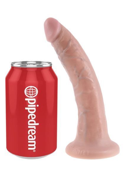 Фалоімітатор на присосці Pipedream King Cock 7, 18 см (тілесний) 6686_EU фото