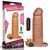 Насадка на пенис Lovetoy Pleasure X-Tender Add 2", 16.5 см (коричневый) 129056 фото