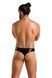Сексуальные мужские стринги Passion 033 THONG PAUL, XXL/XXXL (черный) 31976 фото 2