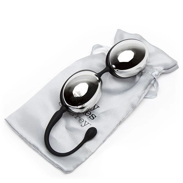 Вагинальные шарики Fifty Shades of Grey Inner Goddess Jiggle, 20,3 см (серебристый) 38384 фото