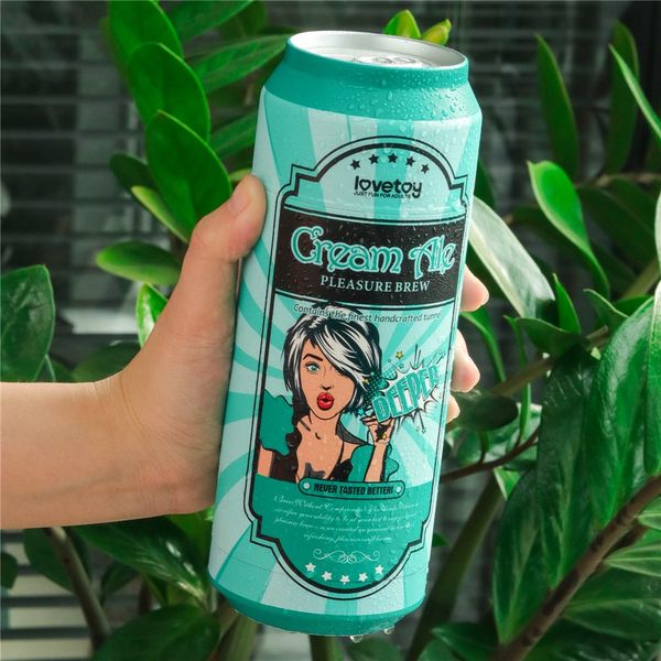 Мастурбатор LoveToy Pleasure Brew Cream Ale, 19,8 см (телесный) 22249 фото