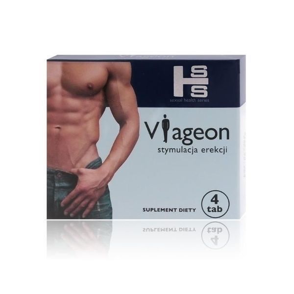 Капсули для підвищення потенції у чоловіків Sexual Health Series Viageon, 4 шт 75006 фото