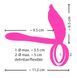 Эрекционное кольцо Couples Choice Couple's Vibrator 2, 11.2 см (фиолетовый) 44708 фото 2