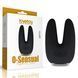 Вібратор LoveToy O-Sensual Rapture Twin, 9 см (чорний) 28746 фото 9