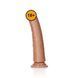 Фалоімітатор RealRock Slim Realistic 7", 18 см (тілесний) 54920 фото 6