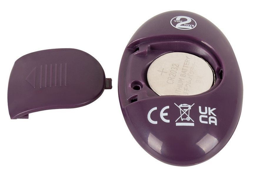 Эрекционное кольцо Couples Choice Couple's Vibrator 2, 11.2 см (фиолетовый) 44708 фото