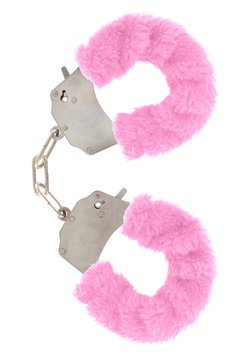 Наручники Furry Fun Cuffs, 28 см (розовый) 4362 фото