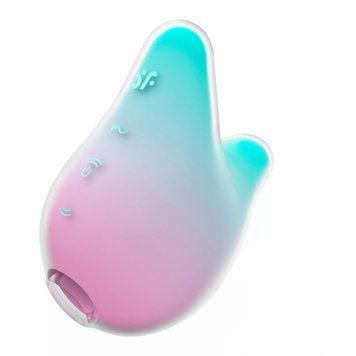 Вакуумний стимулятор клітора з вібрацією Satisfyer Mermaid Vibes (м'ятний) 47612_EU фото