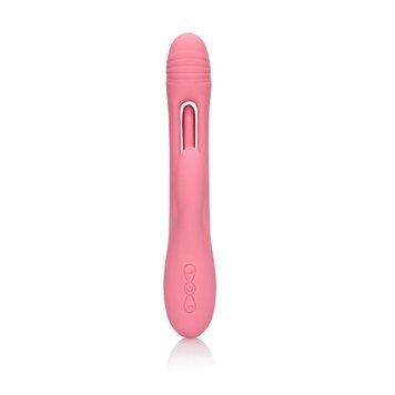 Вібратор-кролик Loveline G-spot Fluttering, 24.8 см (рожевий) 61000 фото