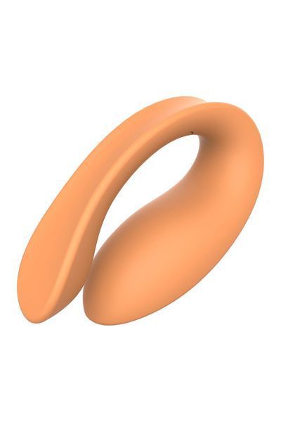 Вибратор Glam Couples Vibrator, 8.5 см (оранжевый) 111452 фото