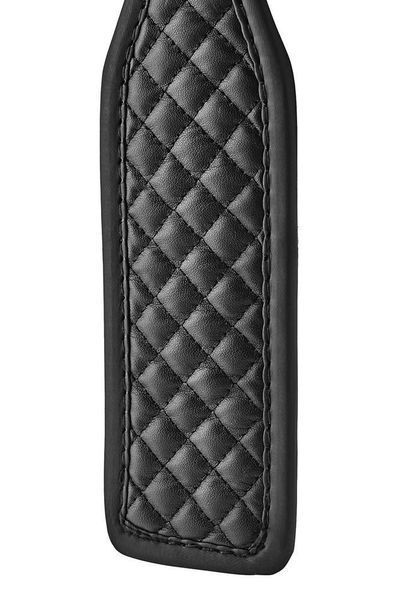 Шлепалка Blaze Luxury Fetish Paddle, 33.5 см (черный) 39396 фото