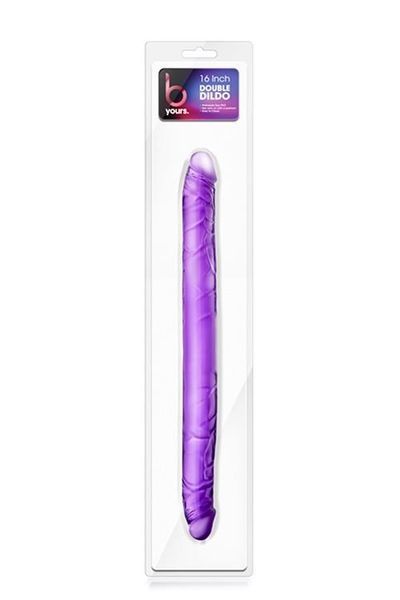 Двухсторонний фаллоимитатор B Yours 16 Inch Double Dildo, 40.6 см (фиолетовый) 39474_EU фото