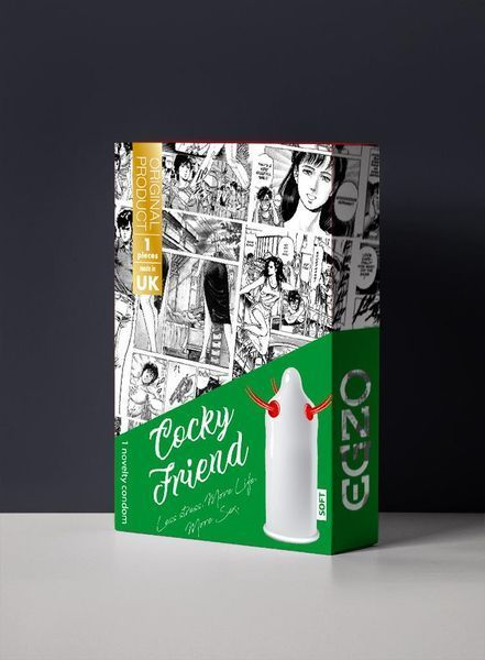 Презервативы Egzo Cocky Friend, 1 шт 75806 фото