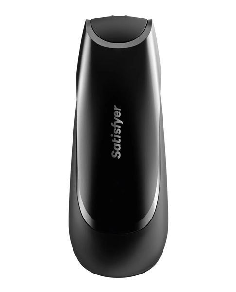 Автоматичний мастурбатор Satisfyer Men Vibration+Connect App (чорний) 30210 фото