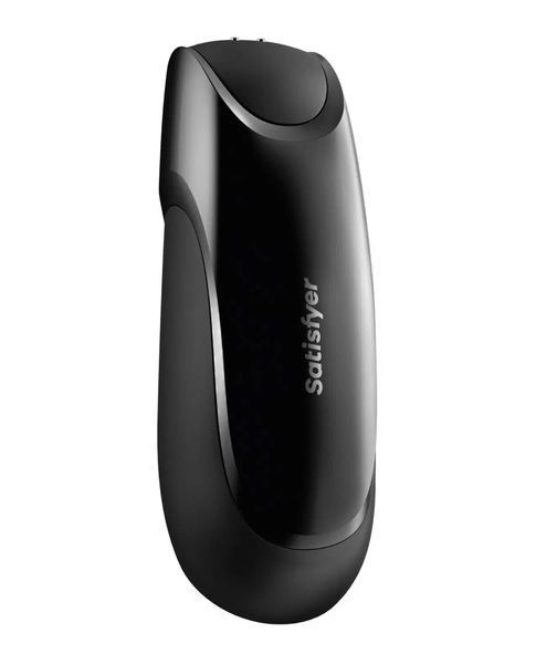 Автоматичний мастурбатор Satisfyer Men Vibration+Connect App (чорний) 30210 фото