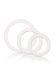 Набор эрекционных колец Calexotics Rubber Ring Set, 3 шт (белый) 223016 фото 1