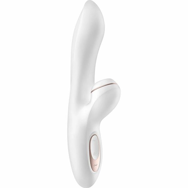 Вибратор-кролик с клиторальной вакуумной стимуляцией Satisfyer Pro G-Spot, 22 см (белый) 19584 фото