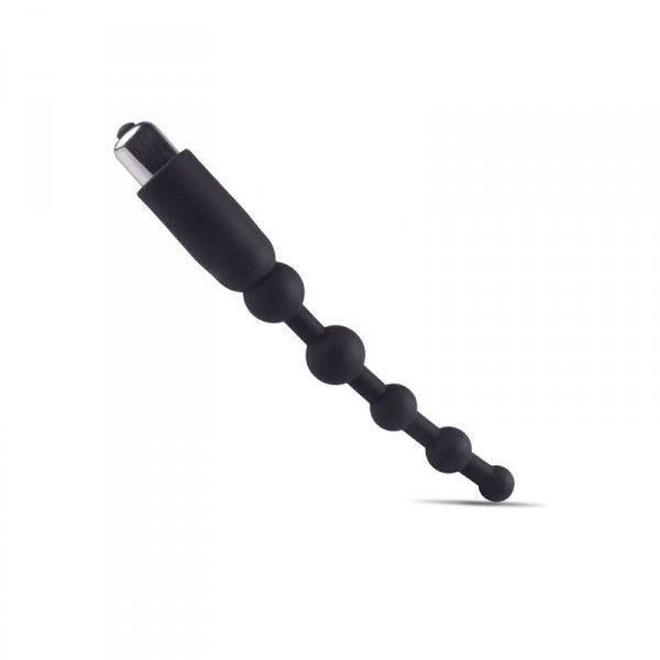 Анальний вібратор Toyz4lovers Anale Pearls, 19.5 см (чорний) 37205 фото