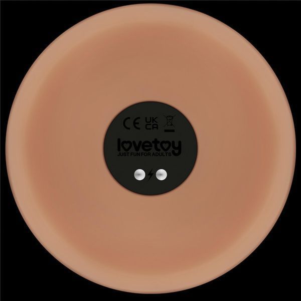 Вибратор Lovetoy Power Basic 7'', 17.8 см (телесный) 212268 фото