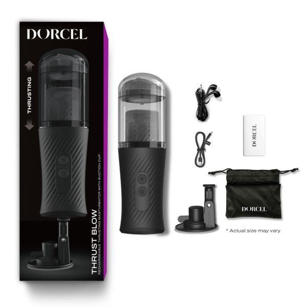 Автоматичний мастурбатор Dorcel Thrust Blow (чорний) 30476 фото