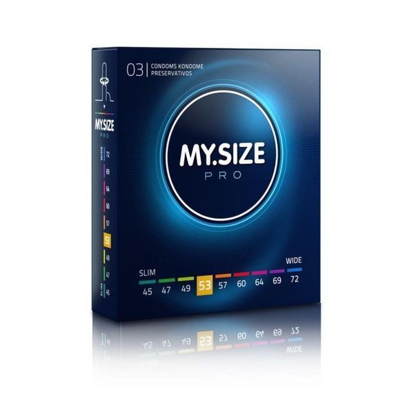 Презервативи My.Size Pro 53, 3 шт 52424 фото
