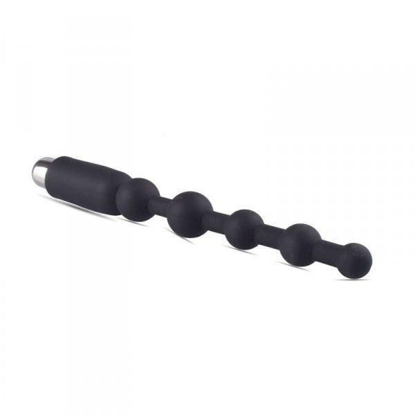 Анальний вібратор Toyz4lovers Anale Pearls, 19.5 см (чорний) 37205 фото