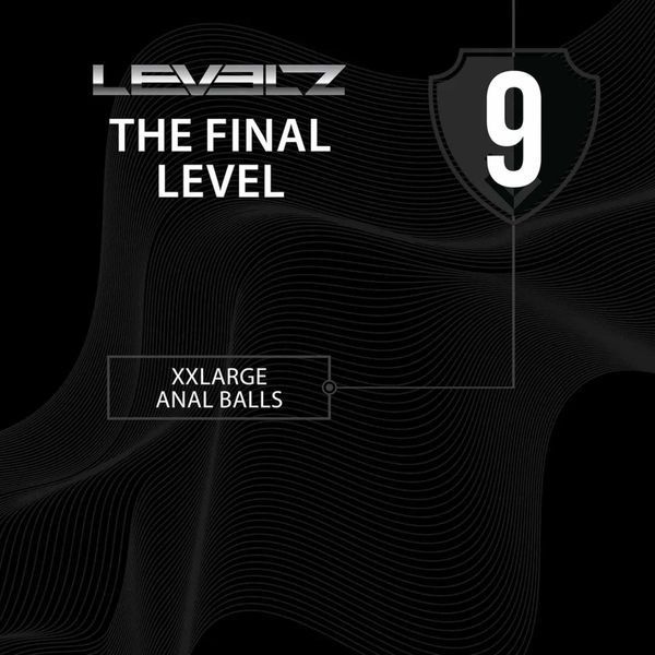 Анальная цепочка Levelz Round Silicone Anal Balls, 52.5 см (черный) 217992 фото