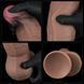 Фаллоимитатор Dual-Layered Silicone Nature Cock 9.5'', 24.6 см (коричневый) 47669_EU фото 5