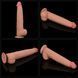 Фаллоимитатор LoveToy Sliding-Skin Dual Layer Dong King Sized, 34 см (телесный) 44564 фото 17