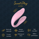 Вибратор для пар Erospace Sweet Play A7, 9,8 см (розовый) 99550 фото 14