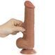 Фалоімітатор Lovetoy Sliding-Skin Dual Layer Dong 8'', 20.8 см (коричневий) 129202 фото 2