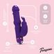 Вібратор-кролик Teazers Silicone Rabbit, 19 см (фіолетовий) 99300 фото 8