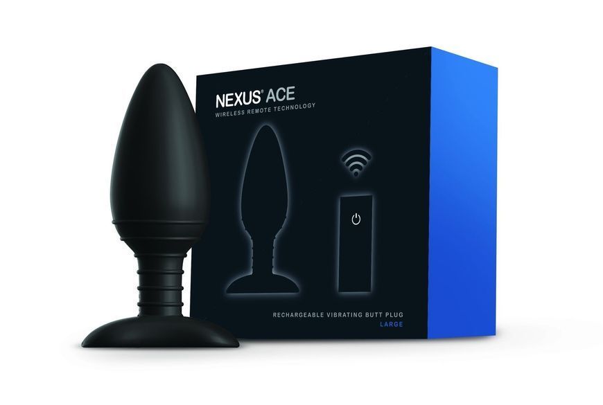 Анальна пробка Nexus Ace Large, 14 см (чорний) 34348 фото