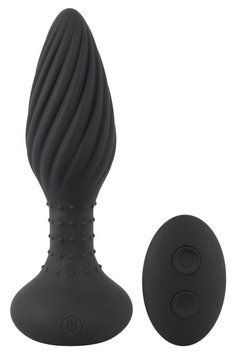 Анальна пробка Anos Finest Butt Plug Wear, 15,1 см (чорний) 46264 фото