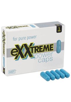 Капсулы для повышения потенции у мужчин Hot Exxtreme Power Caps, 5 шт 3776 фото