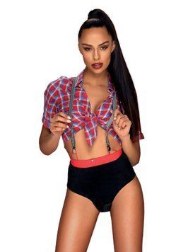 Костюм для ролевой игры Obsessive Worker Girl, L/XL (мульти) 24458 фото