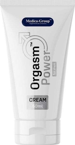 Крем для усиления эрекции Medica Orgasm Power Cream For Men, 50 мл 14881 фото