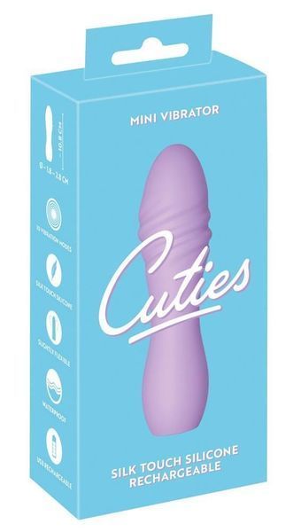 Вібратор Cuties Mini Vibrator, 10,8 см (фіолетовий) 27372 фото