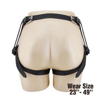Трусики для страпону Pretty Love Harness Briefs Caludio II (чорний) 205876 фото